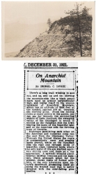 Rare description of a motor trip up Anarchist Mountain (between Osoyoos and Bridesville BC), from the Vancouver Province in December 1921.