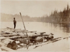 Fishing at Deer Lake, Burnaby BC, 1910s